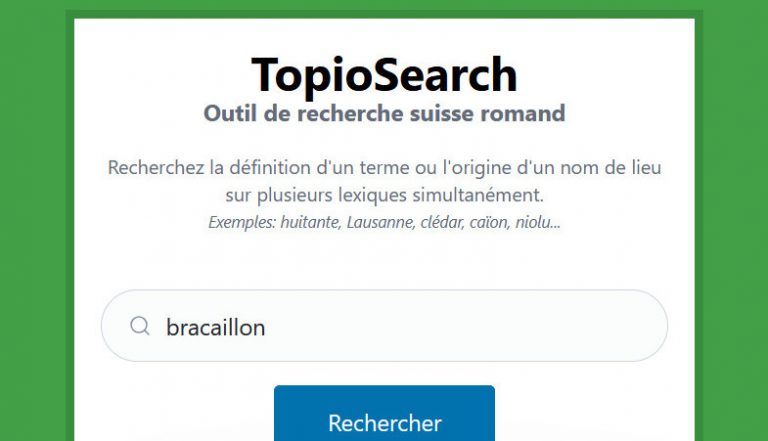 Comment j’ai développé un outil de recherche de mots suisse-romands